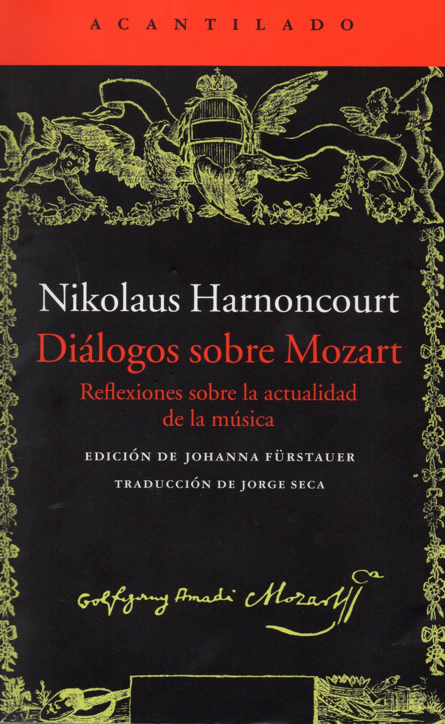 Dilogos sobre Mozart de Harnoncourt